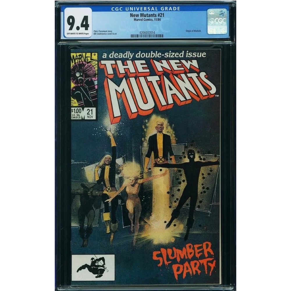 NEW MUTANTS #21, CGC 9.4 NM Marvel